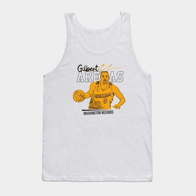 Gilbert arenas | retro Tank Top by Aloenalone